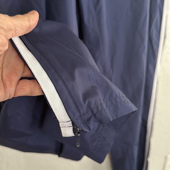 Ralph Lauren Blue Windbreaker Rain Pants Gorpcore Athleisure Athletic Large - Picture 5 of 7
